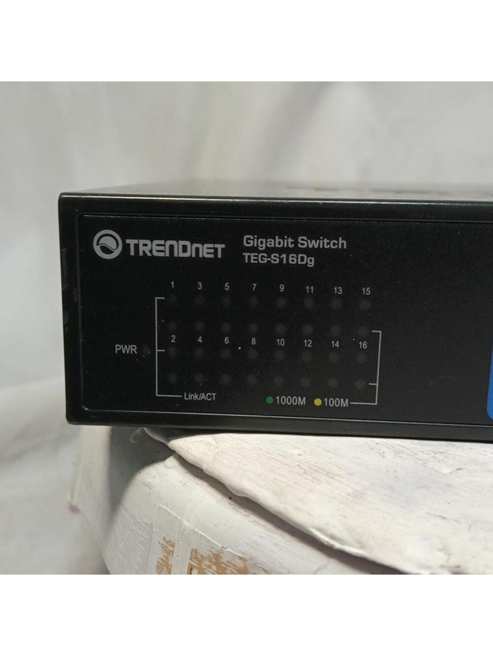 TRENDnet TEG-S16DG 16-Port Gigabit Ethernet Switch